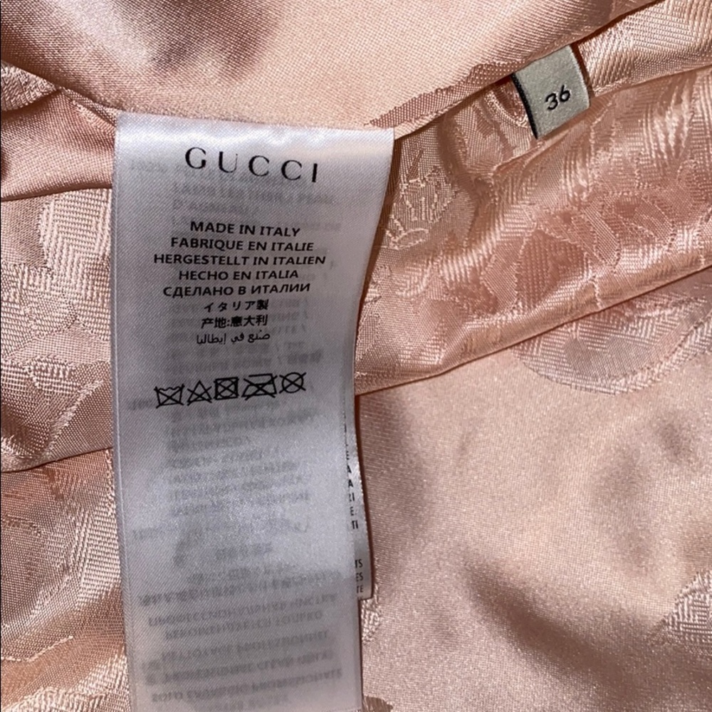 Gucci Python-print Leather Bomber Jacket - Picture 11 of 11